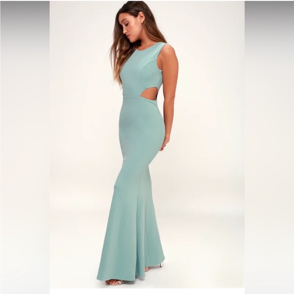 Lulu's Mint Green Sleeveless Dress